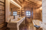 Wooden Chalet In The Alps For Winter Holiday Domaine Des Meuniers